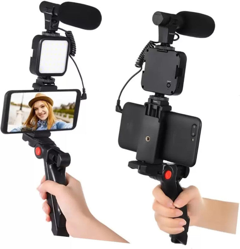 U Shaped Video Making Handheld Stabilizer Kit Camera Gimbal for Outdoor Videography Portable Video Camera Accessories C Shape Stabilizer for DSLR Mobile Phones DV