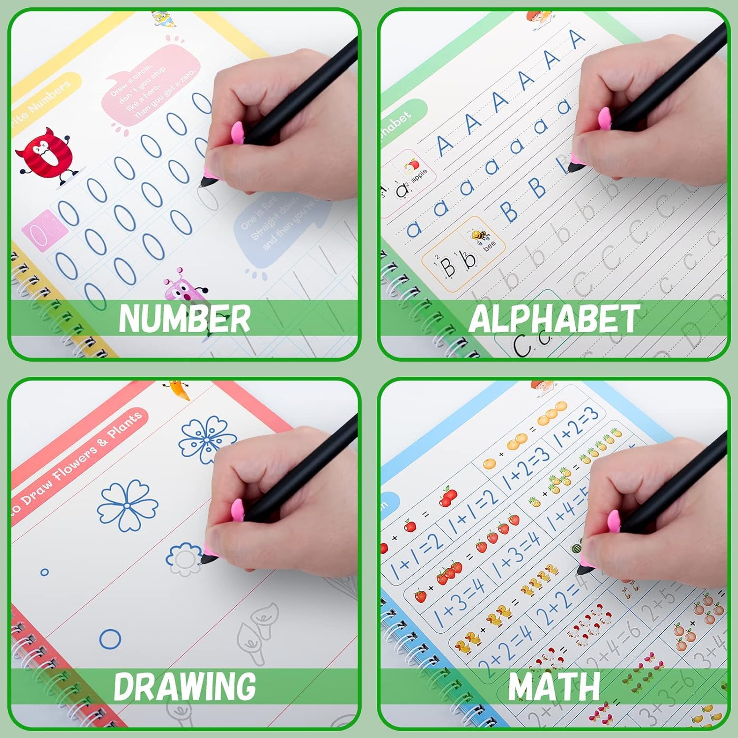 Sank Magic Practice Copybook 4 BOOK 10