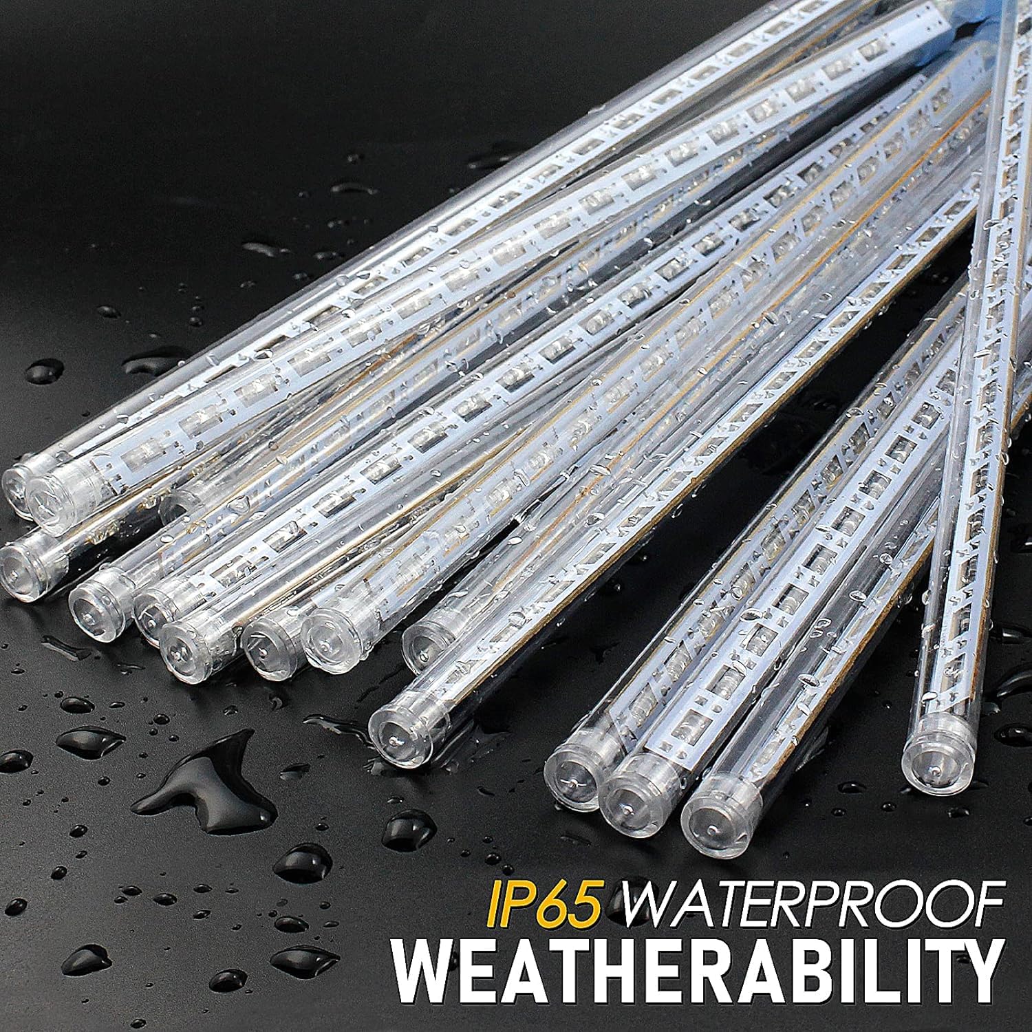 8 Multi Meteor Shower LED Lights