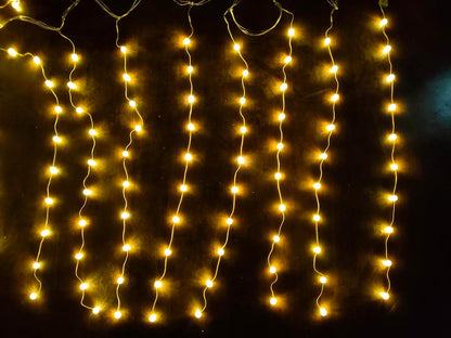 2 5ft x 10 Crystal Waterfall Jhalar