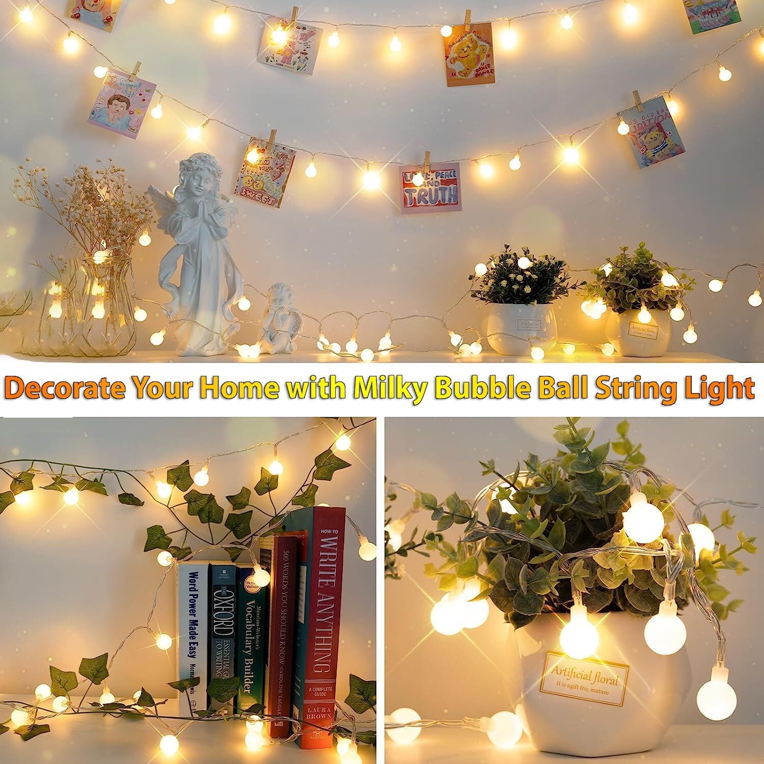 7 5m 14 Globe Bubble Ball Lights