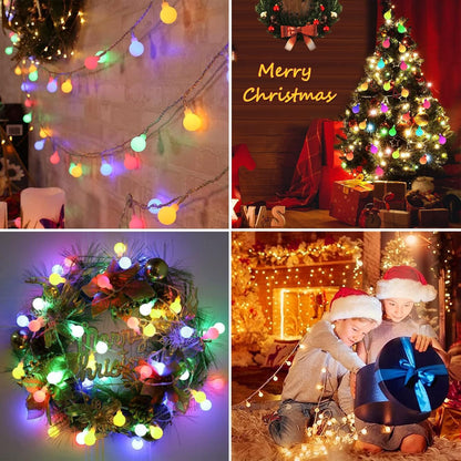Bubble Ball String Lights Festive Party Lighting