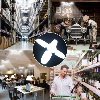 15W Fan Shape Led Bulb Upto 855% Energy Saving Ceiling Bulb Lights