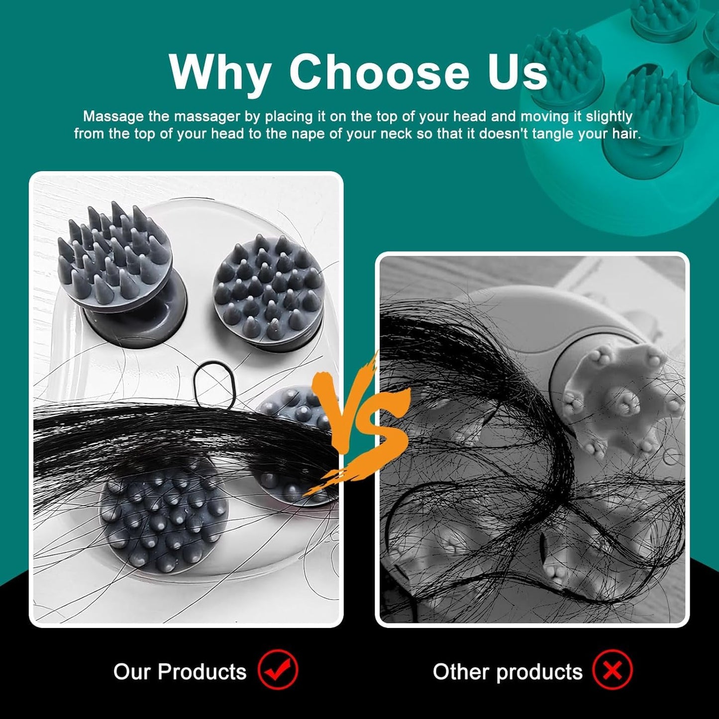 Scalp Massage, Electric Scalp Massager