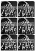 Qshare Neon Star String Lights - 5 Big and 5 Small Stars, Decorative LED Curtain Lights with 8 Flash Modes for Home, Balcony, Wall, Cafe, Indoor Outdoor Use, Festival & Celebration Decor (Multi)