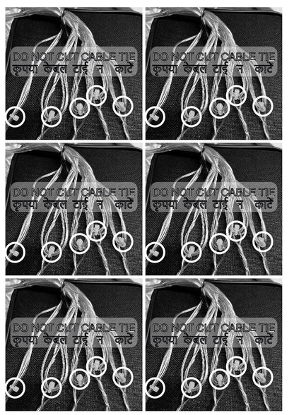 Qshare Neon Star String Lights - 5 Big and 5 Small Stars, Decorative LED Curtain Lights with 8 Flash Modes for Home, Balcony, Wall, Cafe, Indoor Outdoor Use, Festival & Celebration Decor (Multi)