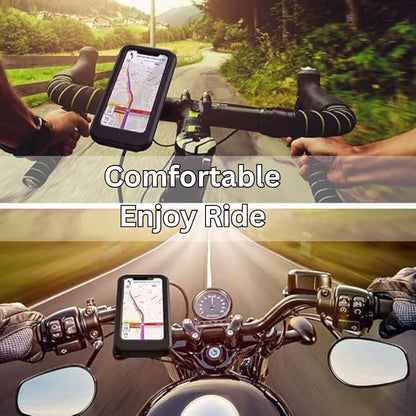 MotoGrip Max Waterproof Shock Absorbing Phone Holder