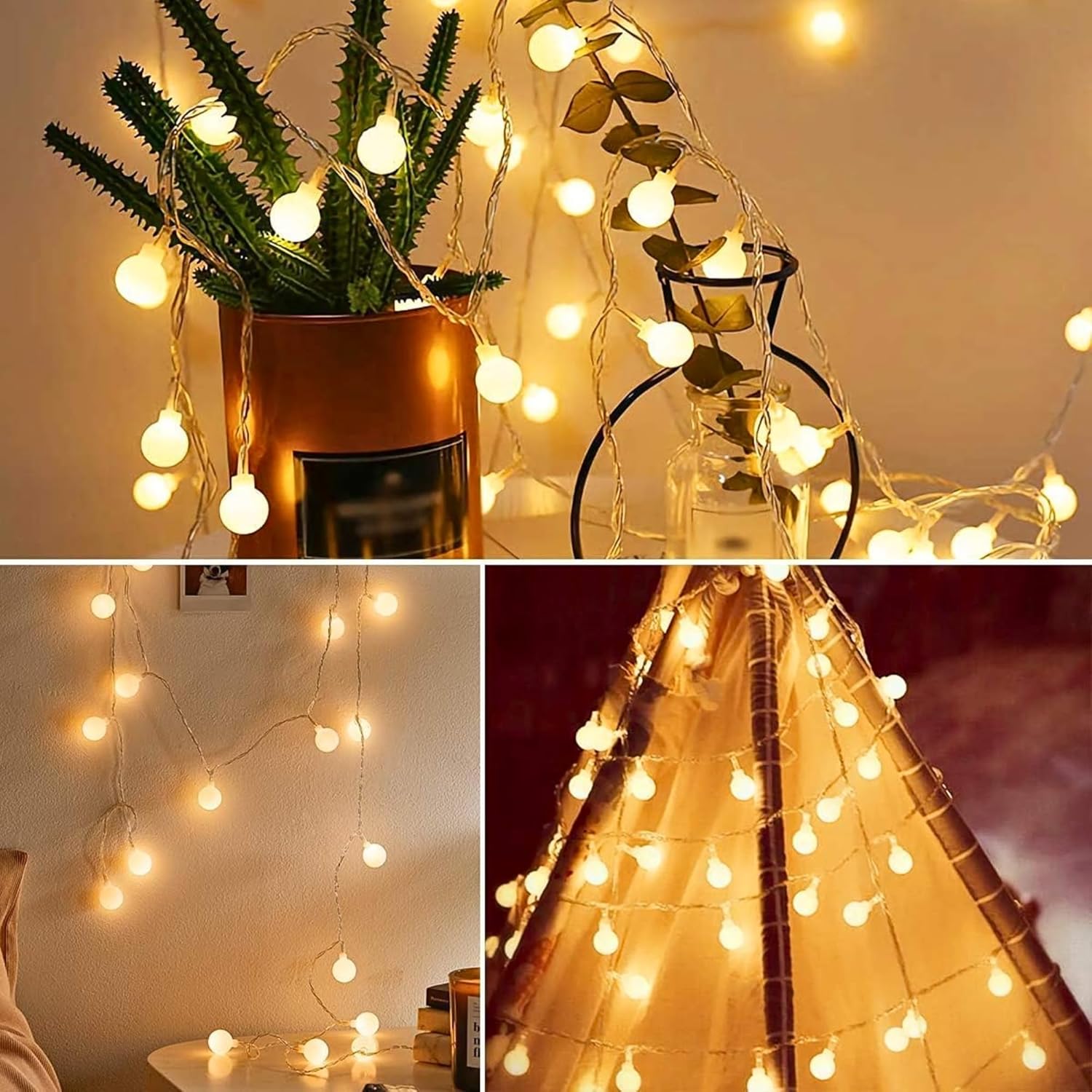 7 5m 14 Globe Bubble Ball Lights