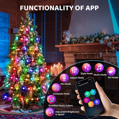 Bubble Ball String Lights Festive Party Lighting