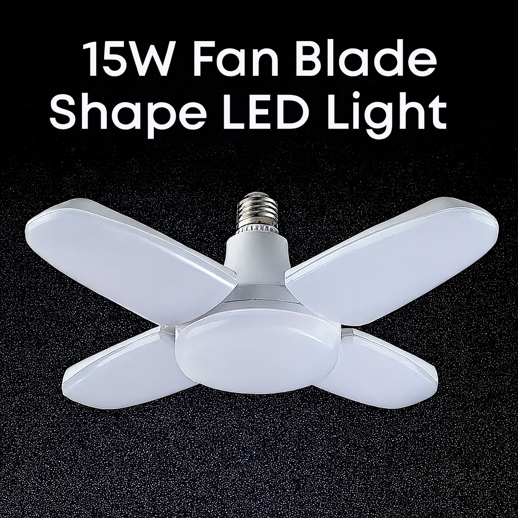 15W Fan Shape Led Bulb Upto 855% Energy Saving Ceiling Bulb Lights