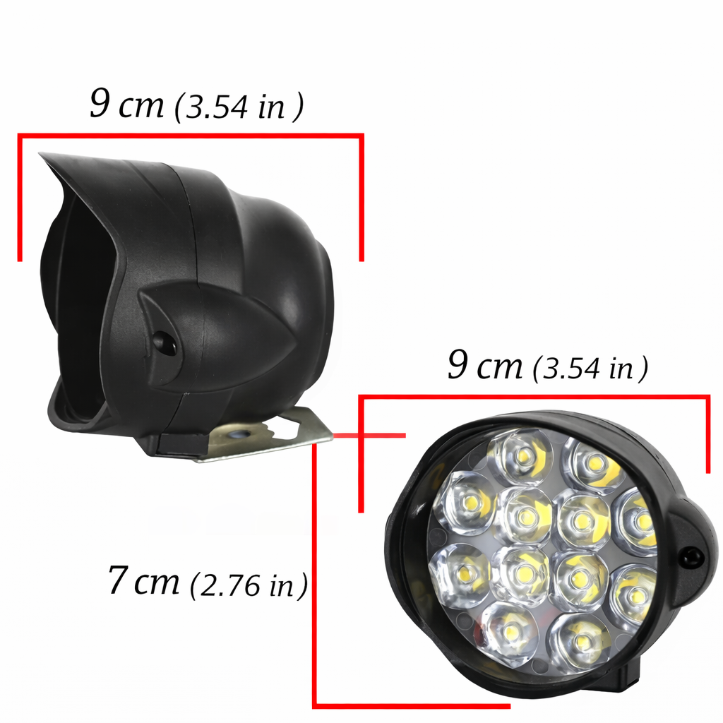 12 LED Bike Light Flicker (Pack of 2) -20W