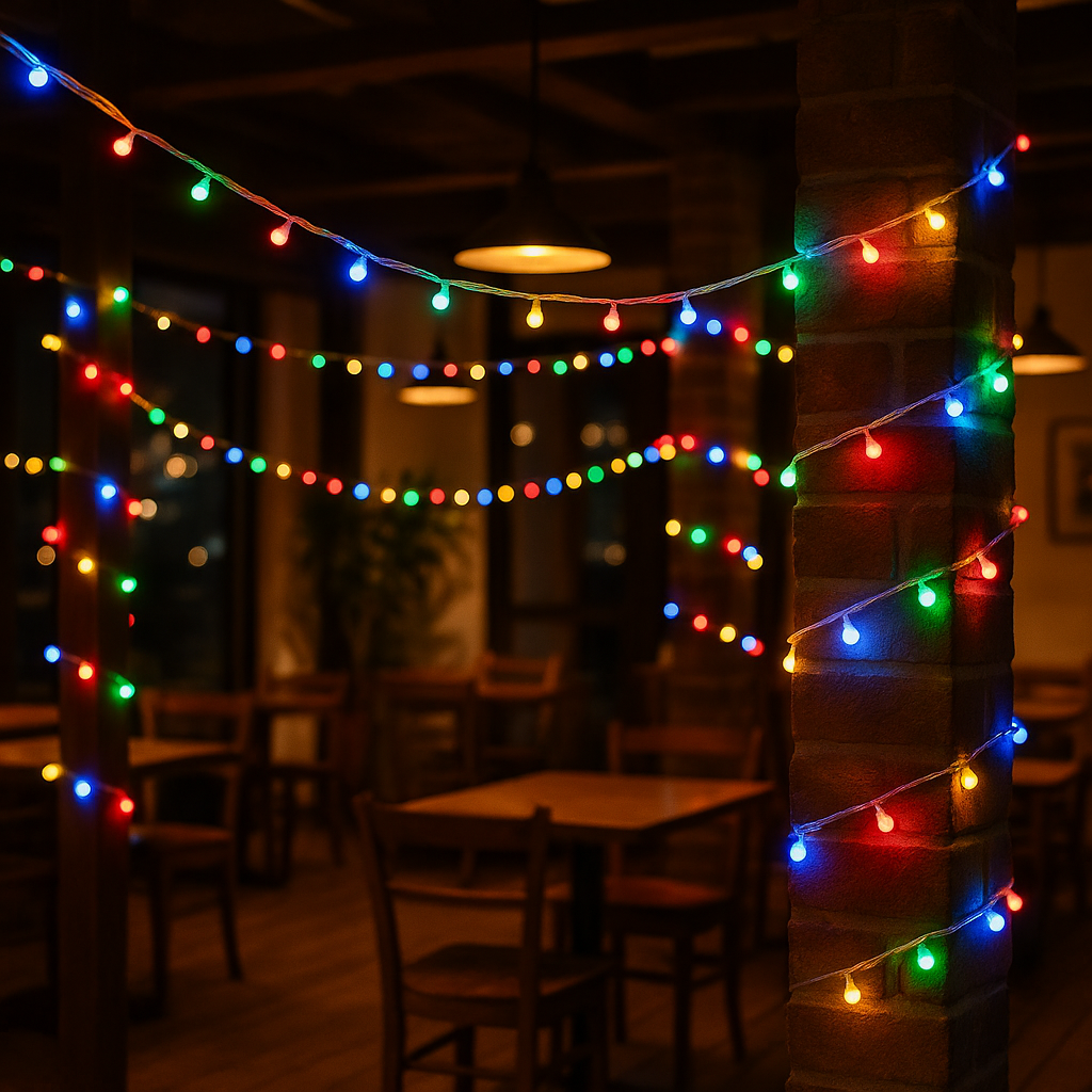 Gel Wire-Multi Fairy String Light 8mm Blub - 45M