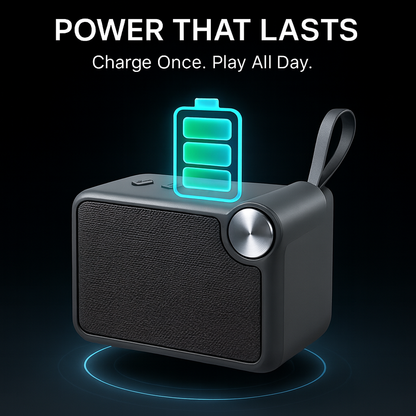 Aureon GoldWave 10W Wireless Bluetooth Speaker Radio