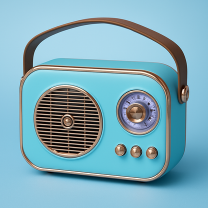 SonicOrb RetroWave 15W Bluetooth Speaker Deep Bass