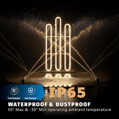 12MM THICK 220V SMD Warm Neon Rope Light