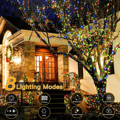 70m LED String with 240 Lights & 8 Modes