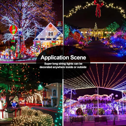 70m LED String with 240 Lights & 8 Modes