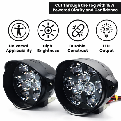 9 LED Bike Light Flicker – High Brightness (Pack of 2)