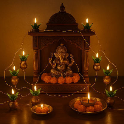 Kalash Light 21 LED String Lights Traditional