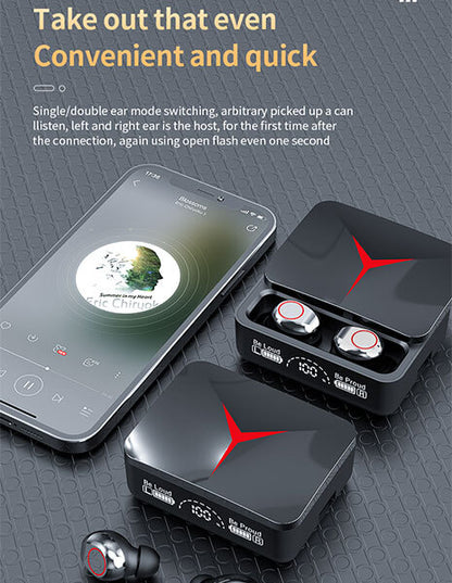 M90 Pro TWS Earbuds Power Bank