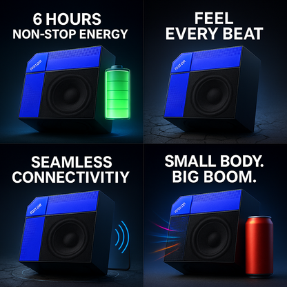 EchoNova Kohinoor Bluetooth Speaker Deep Bass