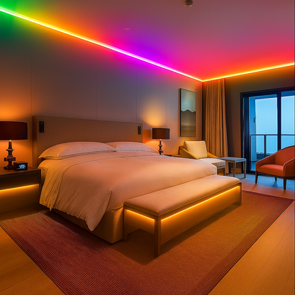 8m Waterproof LED Fairy Lights Music Sync