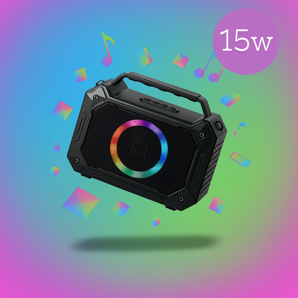 15W RGB Portable Bluetooth Speaker
