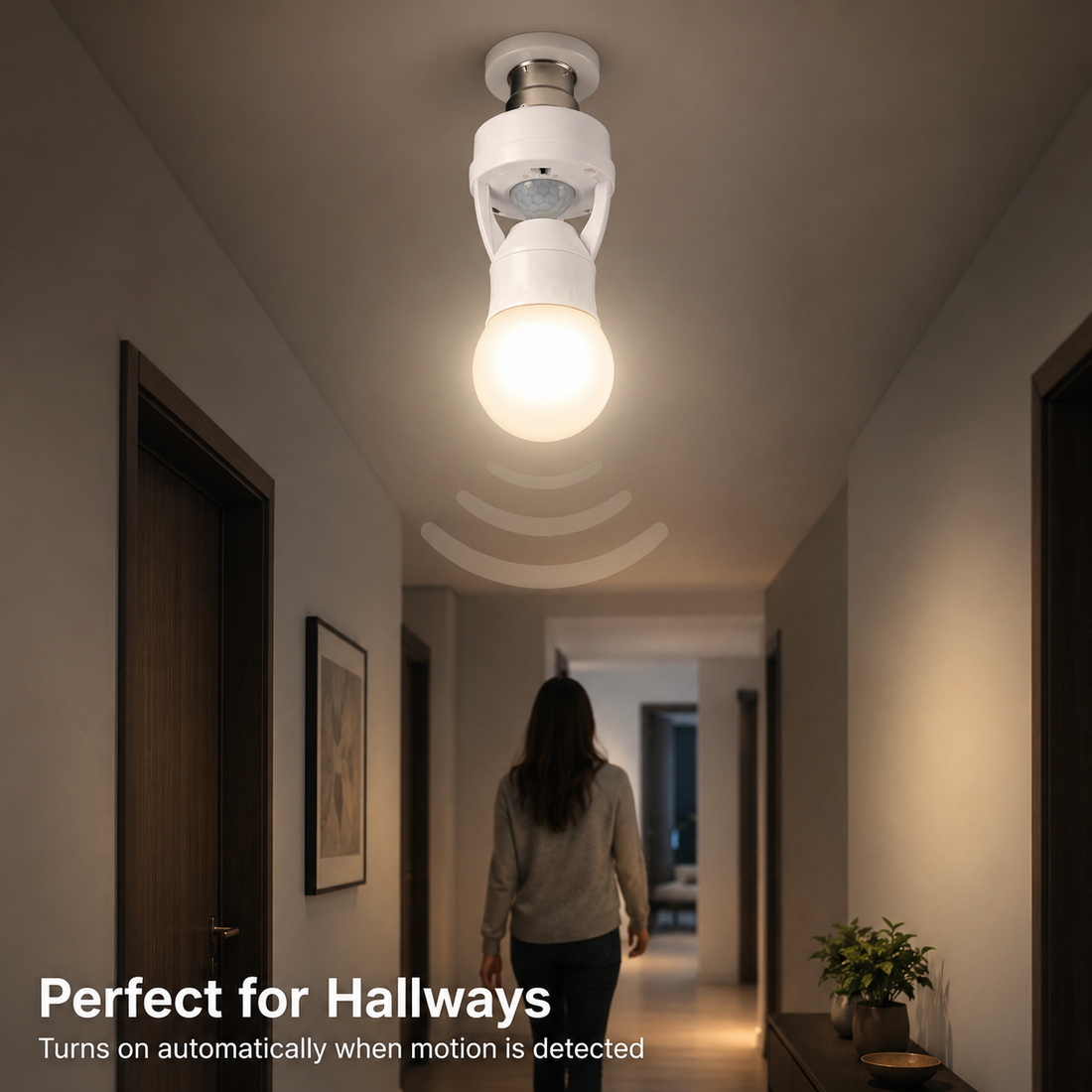 LumiMotion – Smart Motion Sensor LED Bulb Holder