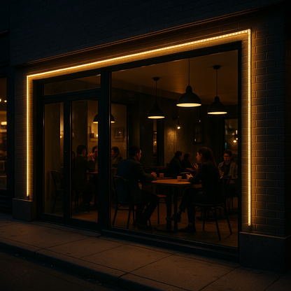 9M Warm White Ambient Rope Light