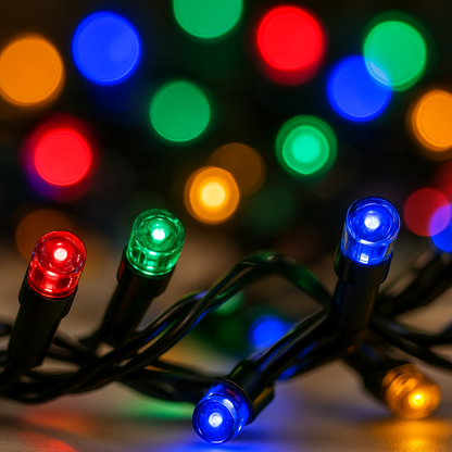 4m Multicolour LED String Lights