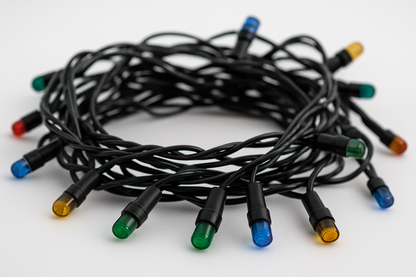 50m RGB Color Changing LED Festival Lights