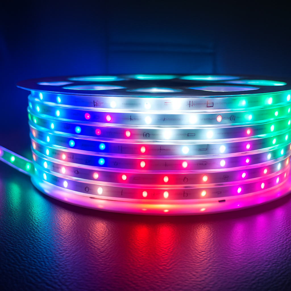 5m / 30m / 40m / 100m Multicolour Ambient Rope Light