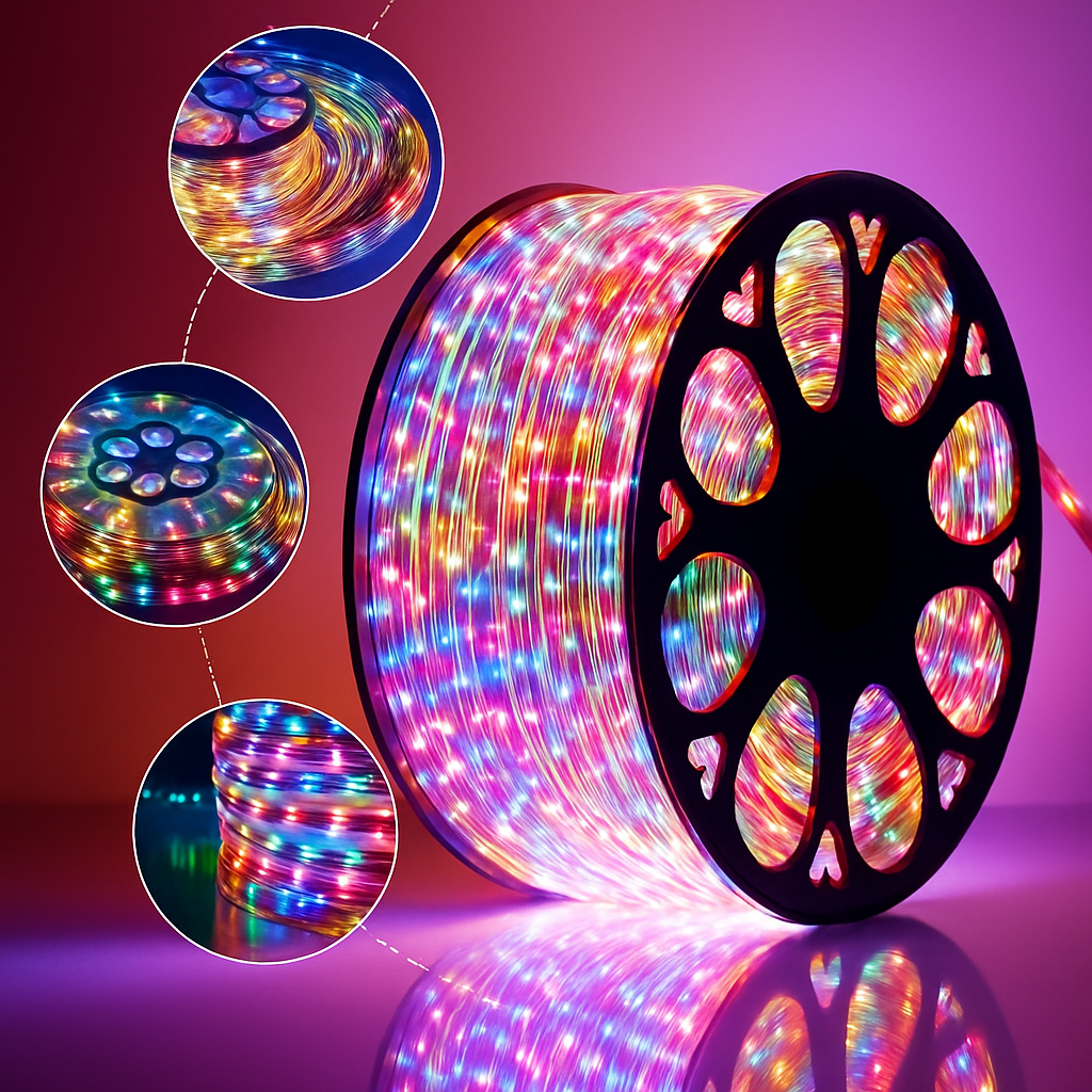 Multicolour Ambient Rope Light - 5m / 30m / 45m / 50m / 100m