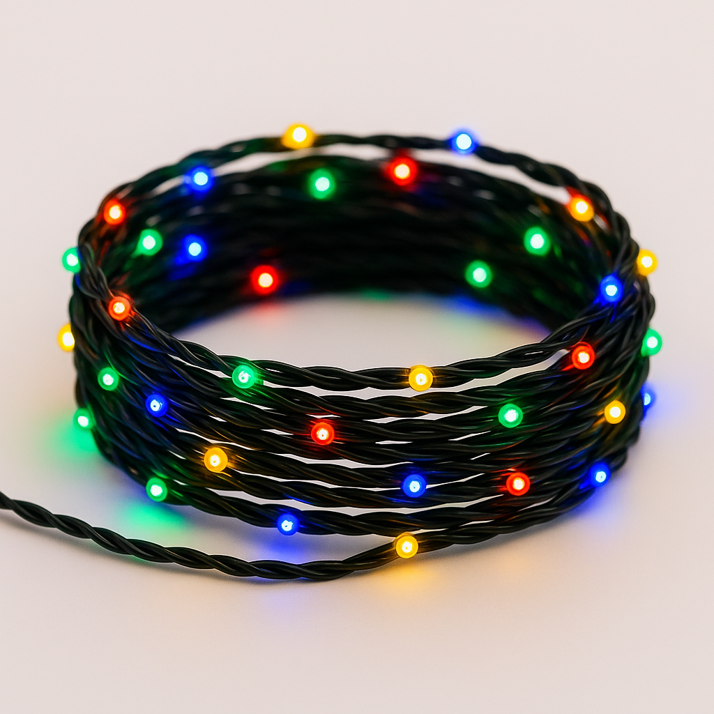 4M LED String Lights – Vibrant Multicolor Decoration