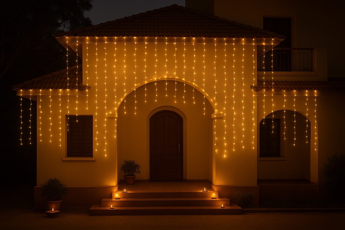 28M 400 LED Warm Series Decorative String