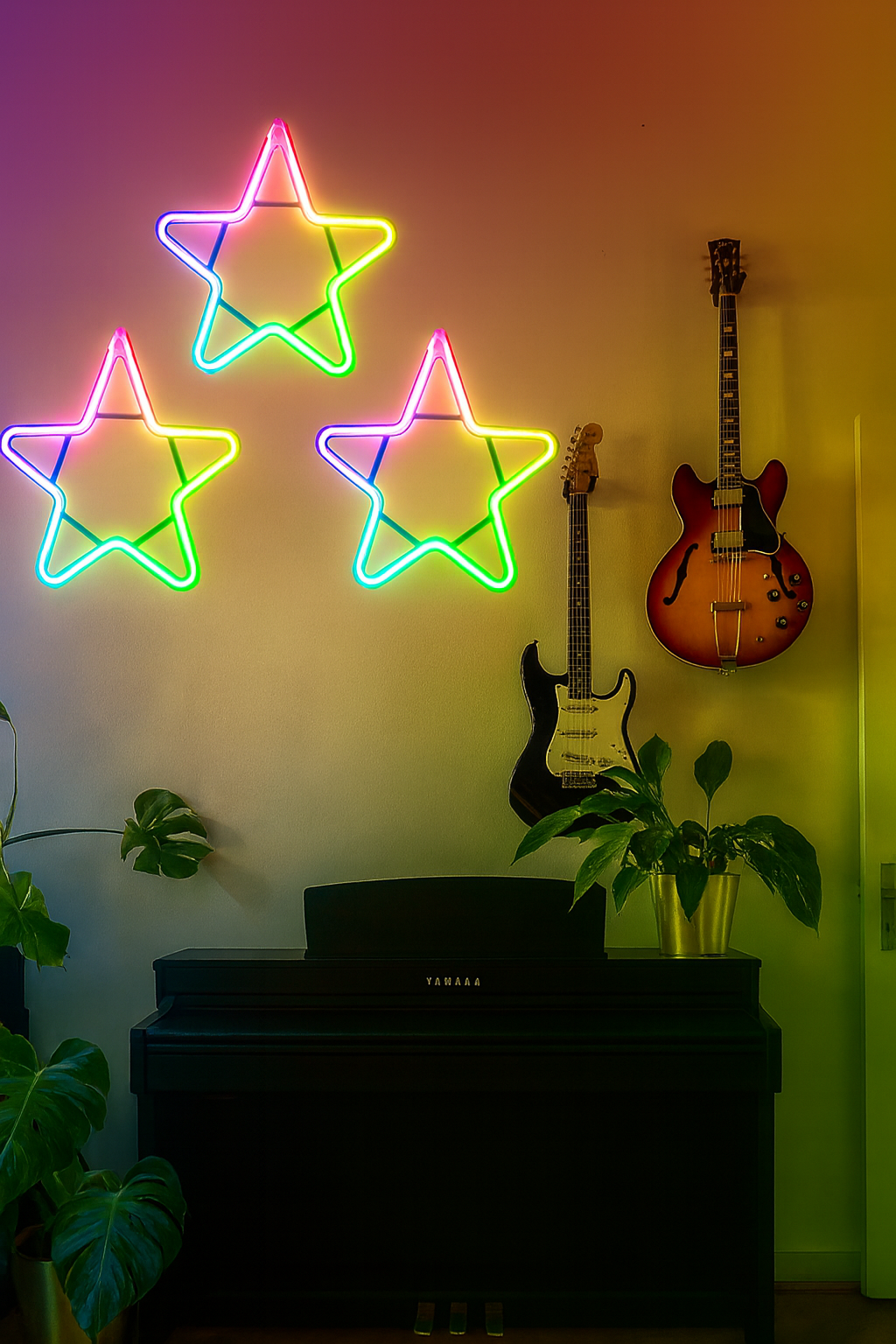 Neon Star Light