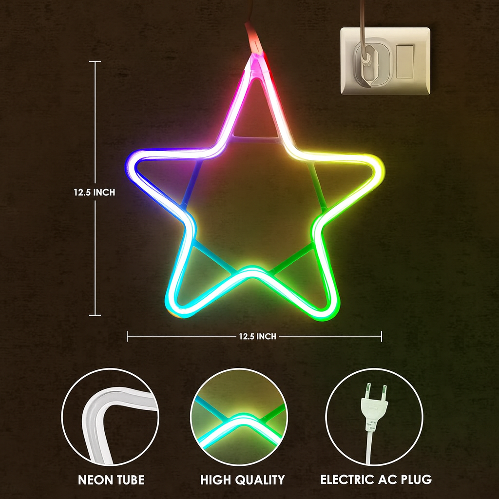 Neon Star Light