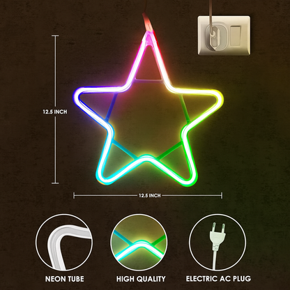 Neon Star Light