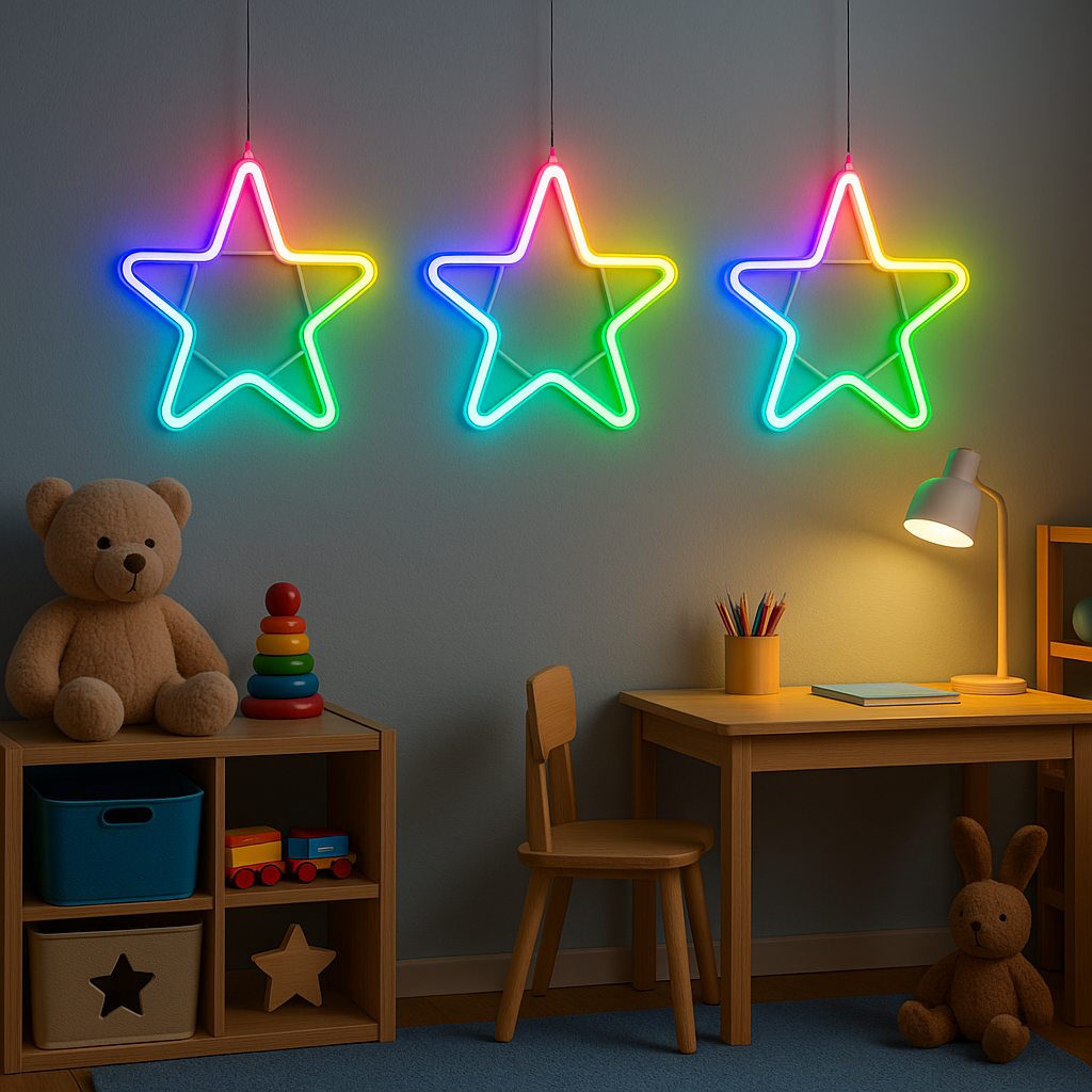 Neon Star Light