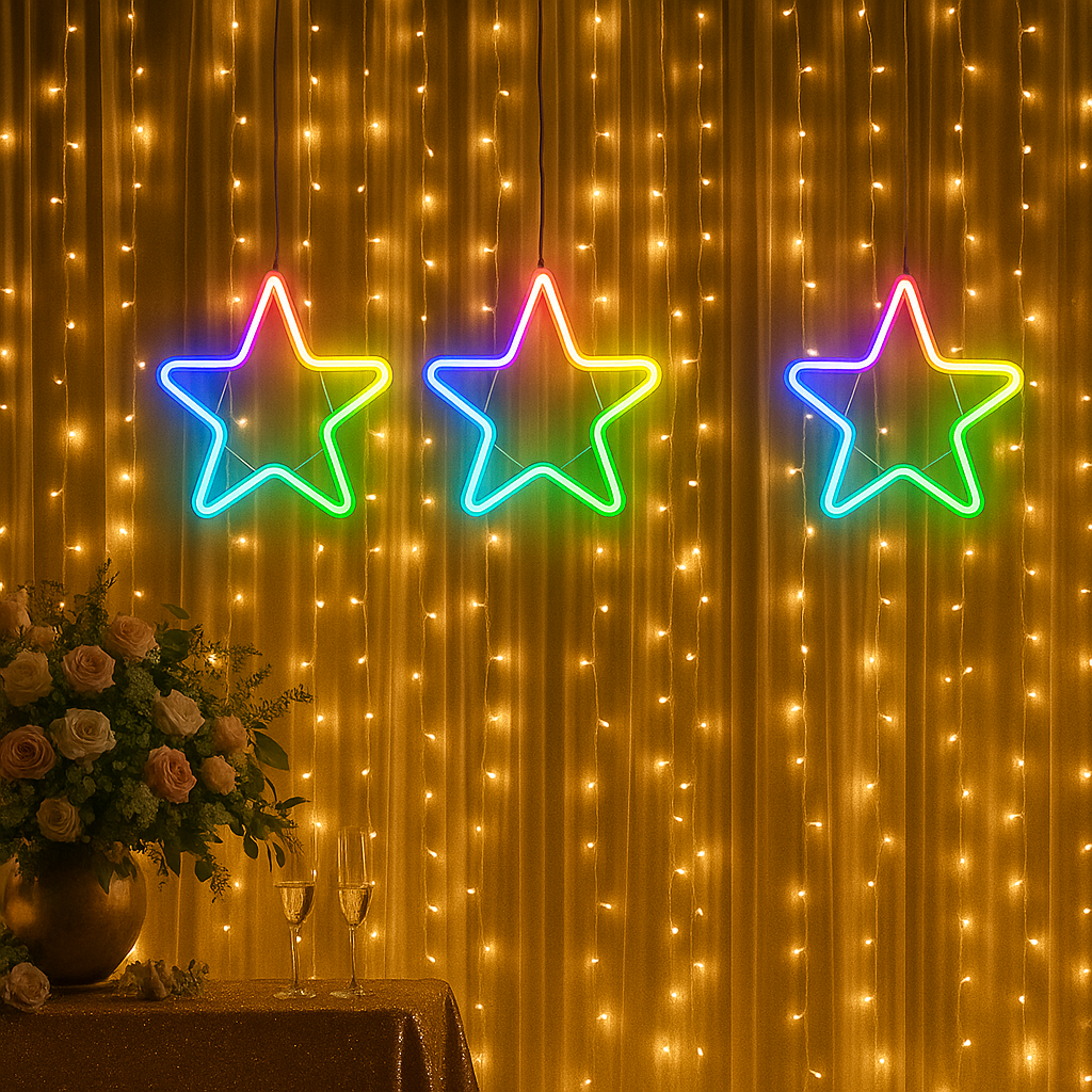 Neon Star Light