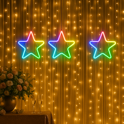 Neon Star Light