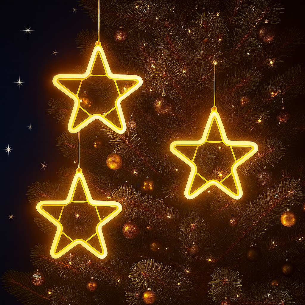 Neon Star LED – Warm White | RGB