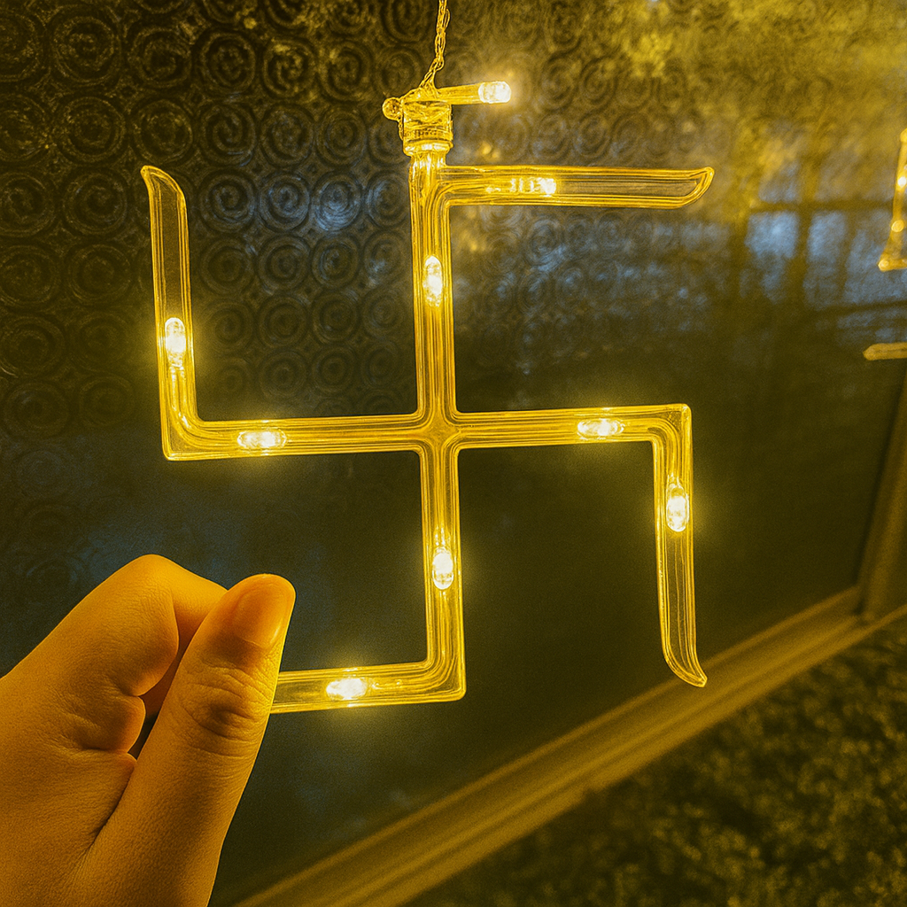 12 Bulb Sathiya Om LED Glow Lights