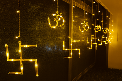 12 Bulb Sathiya Om LED Glow Lights