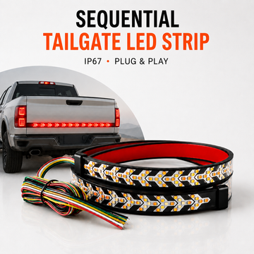 Sequential Tailgate LED Car Light Strip