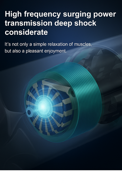 PulseRelief Deep Tissue Massage Gun 4 Heads