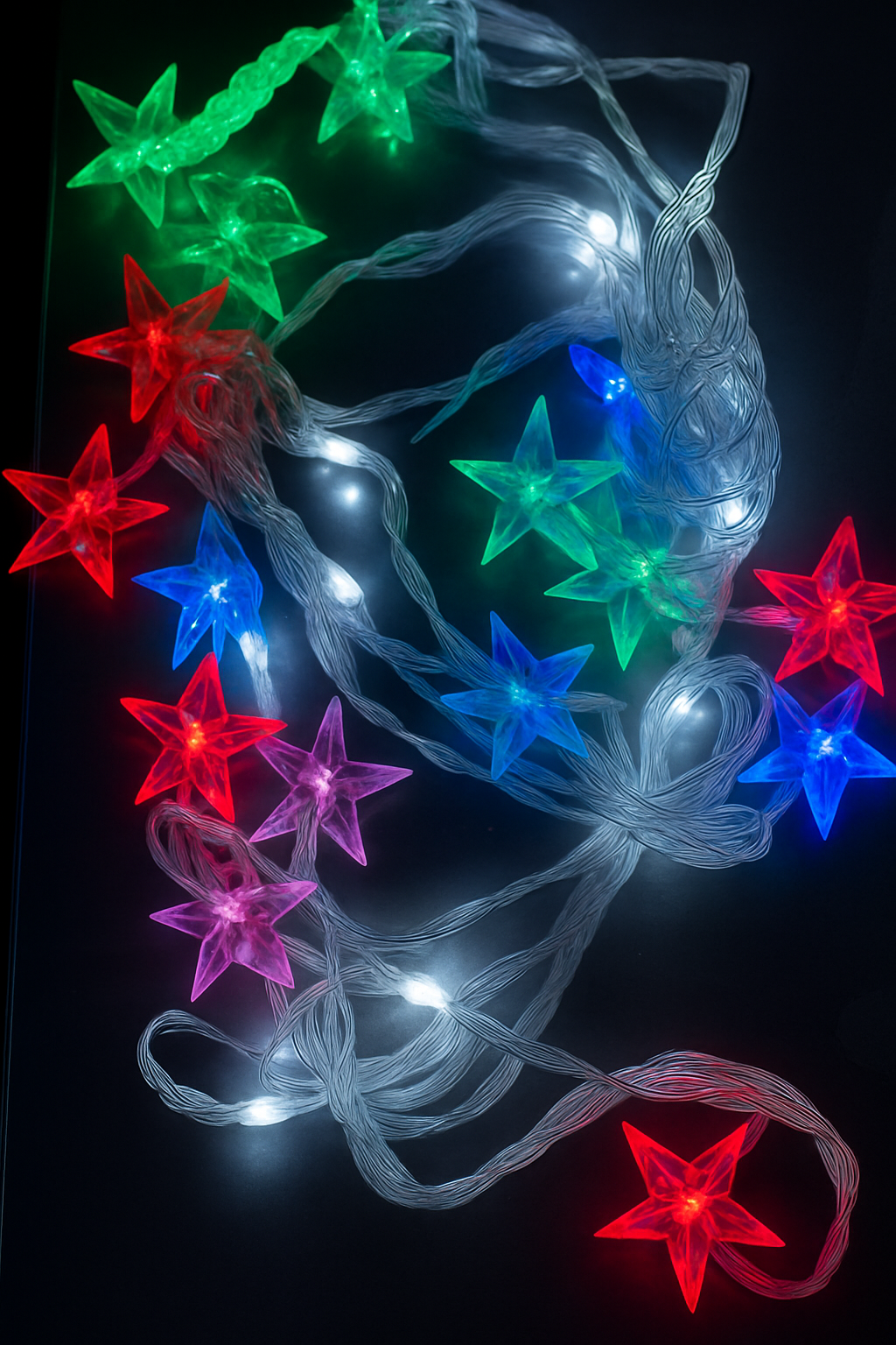 50 Bulb 24 Light Waterproof Waterfall Fairy