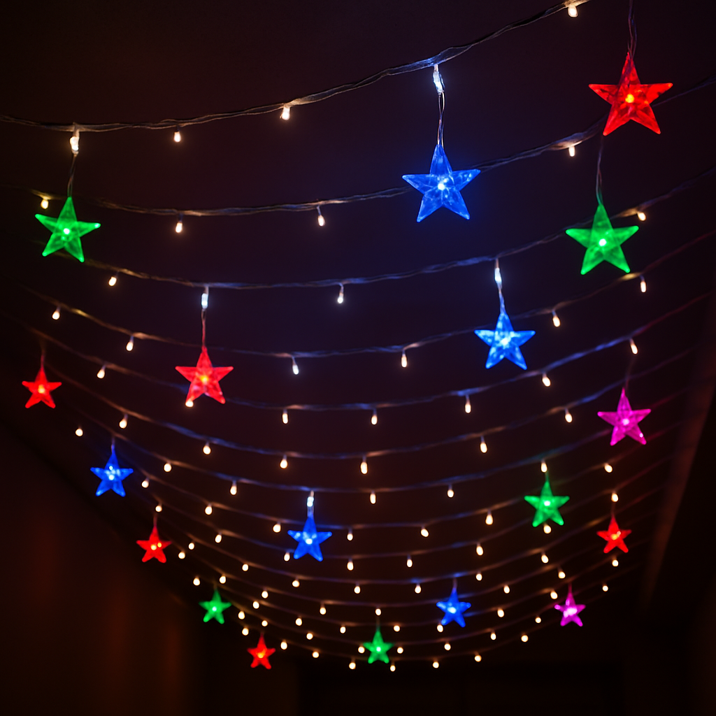 50 Bulb 24 Light Waterproof Waterfall Fairy