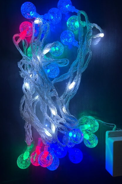 50 Bulb 24 Light Waterproof Waterfall Fairy