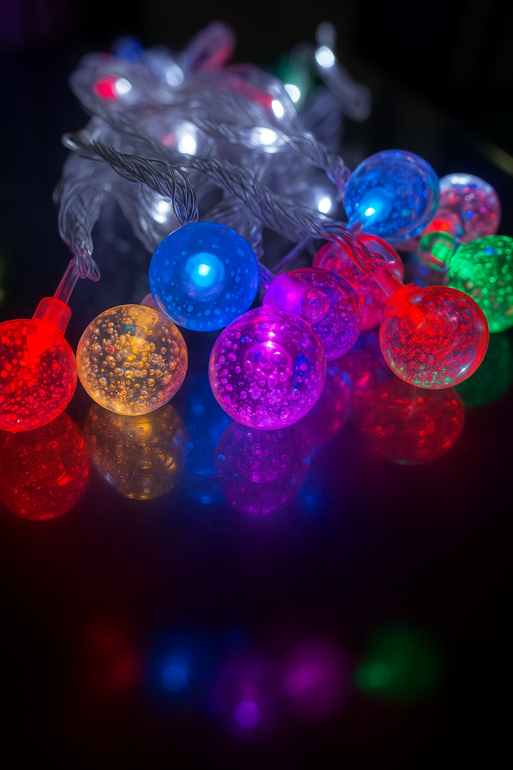 50 Bulb 24 Light Waterproof Waterfall Fairy